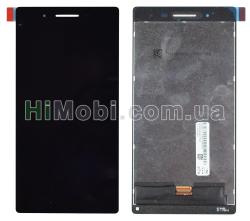 Дисплей (LCD) Lenovo Tab 4 7 Essentional 7504F з сенсором чорний оригінал