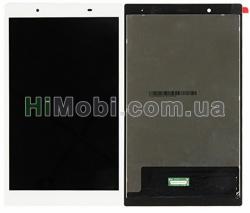 Дисплей (LCD) Lenovo Tab 4 TB-8504F з сенсором білий