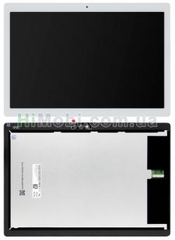 Дисплей (LCD) Lenovo Tab M10 LTE TB-X605L/ Wi-Fi TB-X605F з сенсором білий