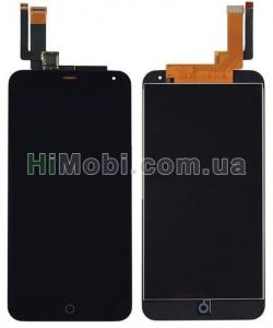 Дисплей (LCD) Meizu M1 Note з сенсором чорний