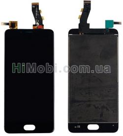 Дисплей (LCD) Meizu U10 (U680H) з сенсором чорний