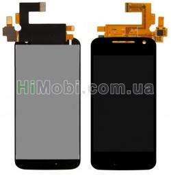 Дисплей (LCD) Motorola XT1620 Moto G4/ XT1621/ XT1622/ XT1624/ XT1625/ XT1626 з сенсором чорний