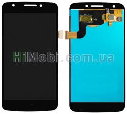 Дисплей (LCD) Motorola XT1762 Moto E4/ XT1766 з сенсором чорний