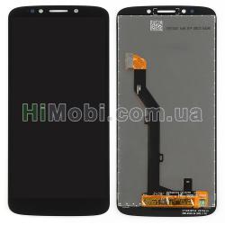 Дисплей (LCD) Motorola XT1922 Moto G6 Play з сенсором чорний