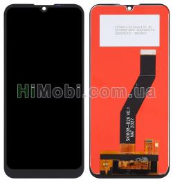 Дисплей (LCD) Motorola XT2053 E6S/ E6I з сенсором чорний