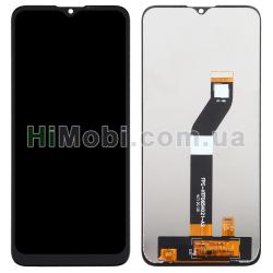 Дисплей (LCD) Motorola XT2055 Moto G8 Power Lite з сенсором чорний оригінал PRC