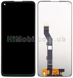 Дисплей (LCD) Motorola XT2087 Moto G9 Plus з сенсором чорний оригінал PRC
