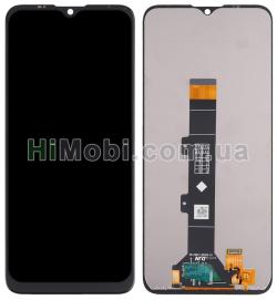 Дисплей (LCD) Motorola XT2155-1/ XT2155-3 Moto E20 з сенсором чорний оригінал PRC
