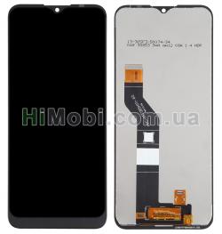 Дисплей (LCD) Nokia 1.4 з сенсором чорний