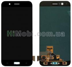 Дисплей (LCD) OnePlus 5 A5000 OLED з сенсором чорний