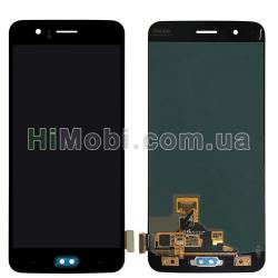 Дисплей (LCD) OnePlus Five з сенсором чорний