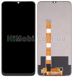 Дисплей (LCD) Oppo A16/ A16s/ A54s/ Narzo 50A FPC-HTF065H113-A0 сенсором чорний PRC