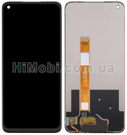 Дисплей (LCD) Realme 6 з сенсором чорний оригiнал PRC