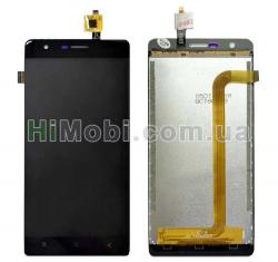 Дисплей (LCD) Oukitel K4000/ K4000 Lite з сенсором чорний