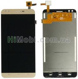 Дисплей (LCD) Prestigio 3504 MultiPhone Muze C3 з сенсором золотий