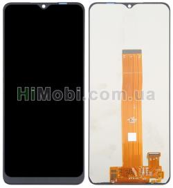 Дисплей (LCD) Samsung A022 Galaxy A02 з сенсором чорний сервісний