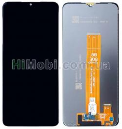 Дисплей (LCD) Samsung A032 Galaxy A03 з сенсором чорний оригінал PRC