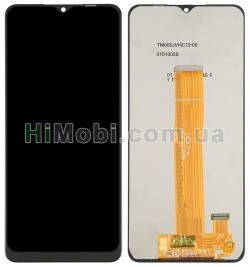Дисплей (LCD) Samsung A125/ M022/ A02/ A326/ rev M127F v0.1 з сенсором чорний оригінал PRC