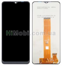 Дисплей (LCD) Samsung A125 Galaxy A12 з сенсором чорний сервісний GH82-24491A