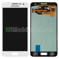 Дисплей (LCD) Samsung A300 F Galaxy A3/ A300/ A300H (2015) TFT з сенсором білий