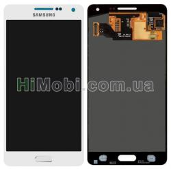 Дисплей (LCD) Samsung A500 Galaxy A5 (2015) (OLED) з сенсором білий