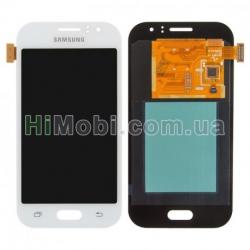 Дисплей (LCD) Samsung J110 Galaxy J1 TFT з сенсором білий