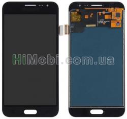 Дисплей (LCD) Samsung J320 H Galaxy J3 (2016) з сенсором чорний сервісний GH97-18414A