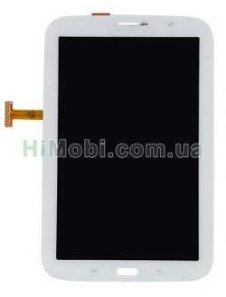 Дисплей (LCD) Samsung N5100 Galaxy Note 8.0/ N5110 з сенсором білий