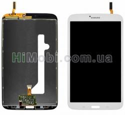 Дисплей (LCD) Samsung T311 Galaxy Tab 3 8.0" (3G) з сенсором білий оригінал PRC