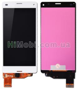 Дисплей (LCD) Sony D5803/ D5833 Xperia Z3 Compact з сенсором білий