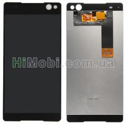 Дисплей (LCD) Sony E5506 Xperia C5 Ultra/ E5533/ E5563 з сенсором чорний