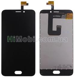 Дисплей (LCD) Umi Plus/ Plus E з сенсором чорний