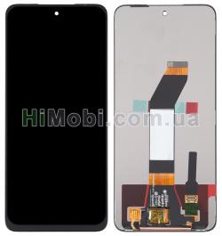 Дисплей (LCD) Xiaomi Redmi 10/ Redmi Note 11 4G з сенсором чорний оригінал PRC
