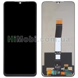 Дисплей (LCD) Xiaomi Redmi 10C/ Poco C40 з сенсором чорний оригінал PRC