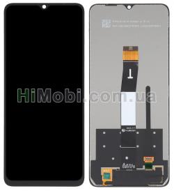 Дисплей (LCD) Xiaomi Redmi 12C/ 11A/ Poco C55 чорний оригiнал PRC