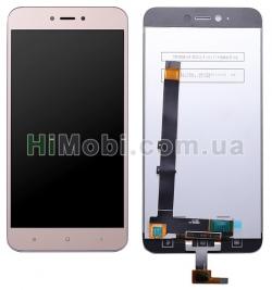 Дисплей (LCD) Xiaomi Redmi Note 5A Prime/ Redmi Y1 3/ 32 Gb/ 4/ 64 G з сенсором золотий
