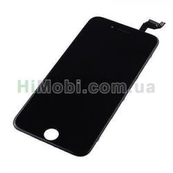 Дисплей (LCD) iPhone 6S (4.7) з сенсором чорний оригінал (переклеєний)