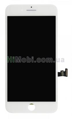 Дисплей (LCD) iPhone 8 Plus з сенсором білий оригінал знятий з телефону
