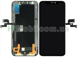 Дисплей (LCD) iPhone Xs з сенсором чорний оригінал знятий з телефону