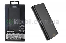 Зовнішній акумулятор (power bank) Remax RPP-150 Bodi 20000mAh чорний