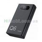 Корпус Multi-powerbank Q6 під акумулятори 21700 до 6шт 100W чорний
