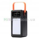 Корпус Multi-powerbank S28 під акумулятори 18650 до 28шт 22.5W з ліхтарем чорний