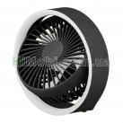 Вентилятор портативний бездротовий GXQC N601 з лампою Black