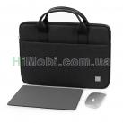Сумка для ноутбука Wiwu Genius Combo Set 15.6/ 16 + мишка та коврик Black